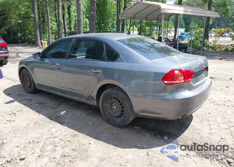 2014 Volkswagen Passat 2.5L S from USA, damaged, VIN 1VWAP7A37EC018693